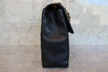 画像をギャラリービューアに読み込む, CHANEL/シャネル 中マトラッセシングルフラップチェーンショルダーバッグ ラムスキン ブラック/ゴールド金具 ショルダーバッグ 700100003