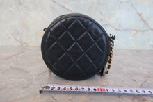 將圖片載入圖庫檢視器 CHANEL/シャネル マトラッセラウンドチェーンショルダーバッグ ラムスキン ブラック/ゴールド金具 ショルダーバッグ 800010145
