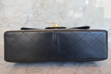 画像をギャラリービューアに読み込む, CHANEL/シャネル 中マトラッセシングルフラップチェーンショルダーバッグ ラムスキン ブラック/ゴールド金具 ショルダーバッグ 700100003