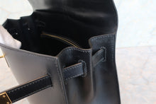 画像をギャラリービューアに読み込む, HERMES/エルメス ケリー32 ボックスカーフ ブラック ショルダーバッグ 700080203