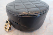 將圖片載入圖庫檢視器 CHANEL/シャネル マトラッセラウンドチェーンショルダーバッグ ラムスキン ブラック/ゴールド金具 ショルダーバッグ 800010145