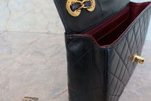 画像をギャラリービューアに読み込む, CHANEL/シャネル 中マトラッセシングルフラップチェーンショルダーバッグ ラムスキン ブラック/ゴールド金具 ショルダーバッグ 700100003