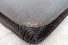 画像をギャラリービューアに読み込む, HERMES/エルメス コンスタンス24 リザード ブラウン 〇H刻印 ショルダーバッグ 600120318