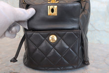 将图片加载到图库查看器,CHANEL/香奈儿 CF 链背包 羊皮 Black/Gold Hardware(黑色/金色金属) 背包 800070104