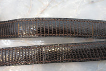 画像をギャラリービューアに読み込む, HERMES/エルメス コンスタンス24 リザード ブラウン 〇H刻印 ショルダーバッグ 600120318