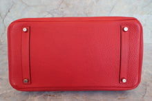 画像をギャラリービューアに読み込む, HERMES/エルメス バーキン35 トリヨンクレマンス ヴァーミリオン □H刻印 ハンドバッグ 700110059