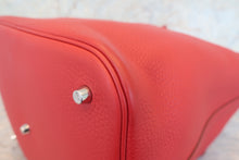 Load image into Gallery viewer, HERMES PICOTIN LOCK GM Clemence leather Rouge garance □R Engraving Hand bag 700120172