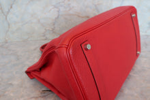 画像をギャラリービューアに読み込む, HERMES/エルメス バーキン35 トリヨンクレマンス ヴァーミリオン □H刻印 ハンドバッグ 700110059