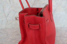 画像をギャラリービューアに読み込む, HERMES/エルメス バーキン35 トリヨンクレマンス ヴァーミリオン □H刻印 ハンドバッグ 700110059