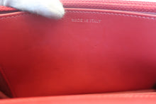 画像をギャラリービューアに読み込む, CHANEL/シャネル ボーイシャネルチェーンウォレット キャビアスキン レッド/シルバー金具 ショルダーバッグ 800010180