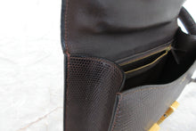 画像をギャラリービューアに読み込む, HERMES/エルメス コンスタンス24 リザード ブラウン 〇H刻印 ショルダーバッグ 600120318