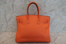 Load image into Gallery viewer, HERMES BIRKIN 35 Togo leather Orange □M Engraving Hand bag 700120138
