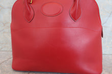画像をギャラリービューアに読み込む, HERMES/エルメス ボリード31 ボックスカーフ ルージュヴィフ 〇X刻印 ショルダーバッグ 700090165