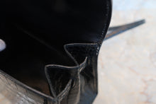 Load image into Gallery viewer, HERMES  Mini KELLY 20 Crocodile Porosus Black Shoulder bag 500100049