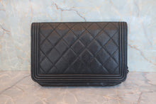 将图片加载到图库查看器,CHANEL/香奈儿 Leboy WOC 荔枝皮 Black/Silver Hardware(黑色/银色金属) 肩背包 800070150