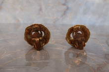 Load image into Gallery viewer, CHANEL CC mark earring Gold plate Gold Earring 500110144