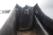 Load image into Gallery viewer, HERMES  Mini KELLY 20 Crocodile Porosus Black Shoulder bag 500100049