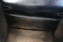 Load image into Gallery viewer, HERMES  Mini KELLY 20 Crocodile Porosus Black Shoulder bag 500100049