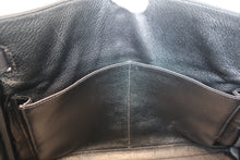 将图片加载到图库查看器,HERMES KELLY 32 Clemence leather Black □A刻印 Shoulder bag 800050071