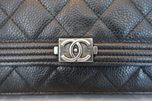 将图片加载到图库查看器,CHANEL/香奈儿 Leboy WOC 荔枝皮 Black/Silver Hardware(黑色/银色金属) 肩背包 800070150