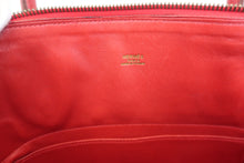 画像をギャラリービューアに読み込む, HERMES/エルメス ボリード31 ボックスカーフ ルージュヴィフ 〇X刻印 ショルダーバッグ 700090165