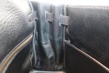 将图片加载到图库查看器,HERMES KELLY 32 Clemence leather Black □A刻印 Shoulder bag 800050071