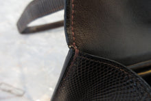 画像をギャラリービューアに読み込む, HERMES/エルメス コンスタンス24 リザード ブラウン 〇H刻印 ショルダーバッグ 600120318