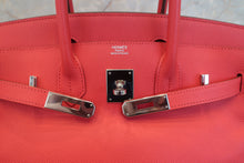 Load image into Gallery viewer, HERMES BIRKIN 30 Epsom leather Bougainvillier □N Engraving Hand bag 700120139