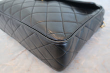 Load image into Gallery viewer, CHANEL Matelasse fringe chain shoulder bag Lambskin Black/Gold hadware Shoulder bag 700100048