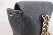 画像をギャラリービューアに読み込む, CHANEL/シャネル マトラッセチェーンリュック ラムスキン ブラック/ゴールド金具 リュック 800010217