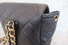 画像をギャラリービューアに読み込む, CHANEL/シャネル マトラッセチェーンリュック ラムスキン ブラック/ゴールド金具 リュック 800010217