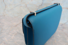 將圖片載入圖庫檢視器 HERMES/エルメス コンスタンス3 ミニ ヴォーエプソン ブルーイズミール □R刻印 ショルダーバッグ 700040233