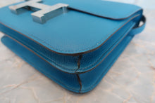 將圖片載入圖庫檢視器 HERMES/エルメス コンスタンス3 ミニ ヴォーエプソン ブルーイズミール □R刻印 ショルダーバッグ 700040233