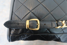 画像をギャラリービューアに読み込む, CHANEL/シャネル マトラッセチェーンリュック ラムスキン ブラック/ゴールド金具 リュック 800010217