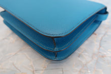 將圖片載入圖庫檢視器 HERMES/エルメス コンスタンス3 ミニ ヴォーエプソン ブルーイズミール □R刻印 ショルダーバッグ 700040233