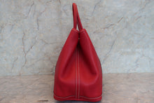 將圖片載入圖庫檢視器 HERMES/エルメス ガーデンパーティPM ネゴンダ ルージュガランス □K刻印 トートバッグ 700080210