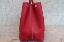 將圖片載入圖庫檢視器 HERMES/エルメス ガーデンパーティPM ネゴンダ ルージュガランス □K刻印 トートバッグ 700080210