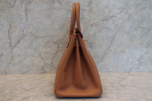 Load image into Gallery viewer, HERMES BIRKIN 30 Graine Couchevel leather Gold □C Engraving Hand bag 700120064