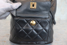 画像をギャラリービューアに読み込む, CHANEL/シャネル マトラッセチェーンリュック ラムスキン ブラック/ゴールド金具 リュック 800010217