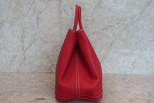 將圖片載入圖庫檢視器 HERMES/エルメス ガーデンパーティPM ネゴンダ ルージュガランス □K刻印 トートバッグ 700080210