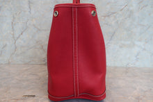 將圖片載入圖庫檢視器 HERMES/エルメス ガーデンパーティPM ネゴンダ ルージュガランス □K刻印 トートバッグ 700080210