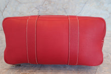 將圖片載入圖庫檢視器 HERMES/エルメス ガーデンパーティPM ネゴンダ ルージュガランス □K刻印 トートバッグ 700080210