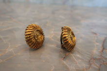 Load image into Gallery viewer, CHANEL CC mark earring Gold plate Gold Earring 500110096