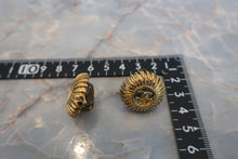 Load image into Gallery viewer, CHANEL CC mark earring Gold plate Gold Earring 500110096