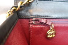 画像をギャラリービューアに読み込む, CHANEL/シャネル マトラッセプッシュロックチェーンショルダーバッグ ラムスキン ブラック/ゴールド金具 ショルダーバッグ 800070033