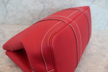 將圖片載入圖庫檢視器 HERMES/エルメス ガーデンパーティPM ネゴンダ ルージュガランス □K刻印 トートバッグ 700080210