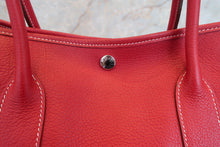 將圖片載入圖庫檢視器 HERMES/エルメス ガーデンパーティPM ネゴンダ ルージュガランス □K刻印 トートバッグ 700080210