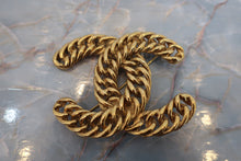 將圖片載入圖庫檢視器 CHANEL/シャネル ココマークブローチ 金メッキ ゴールド ブローチ 500110146