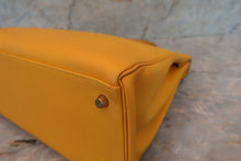 將圖片載入圖庫檢視器 HERMES/エルメス ケリー35 クシュベル ジョーヌ □A刻印 ショルダーバッグ 700030194