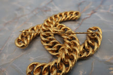 將圖片載入圖庫檢視器 CHANEL/シャネル ココマークブローチ 金メッキ ゴールド ブローチ 500110146